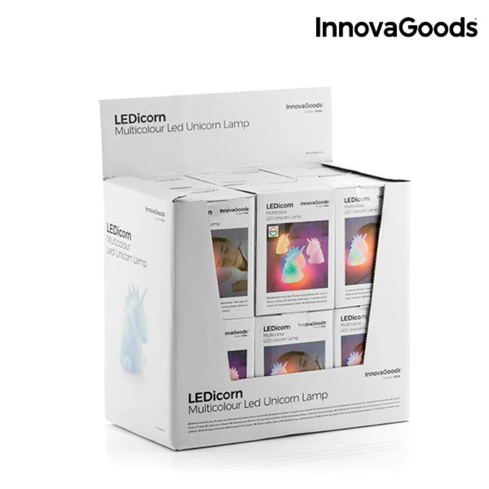 InnovaGoods Multicolour Unicorn Lamp Ledicorn