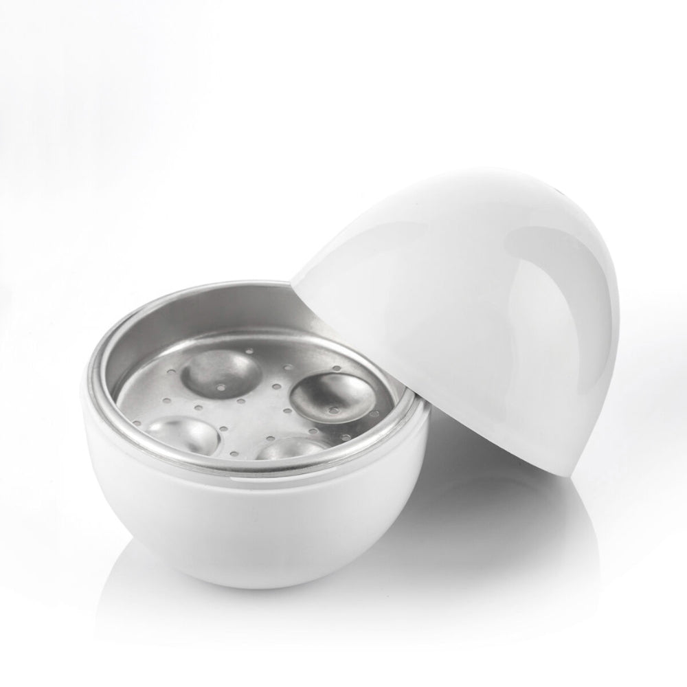 InnovaGoods Microwave Egg Boiler With Recipe Booklet Boilegg