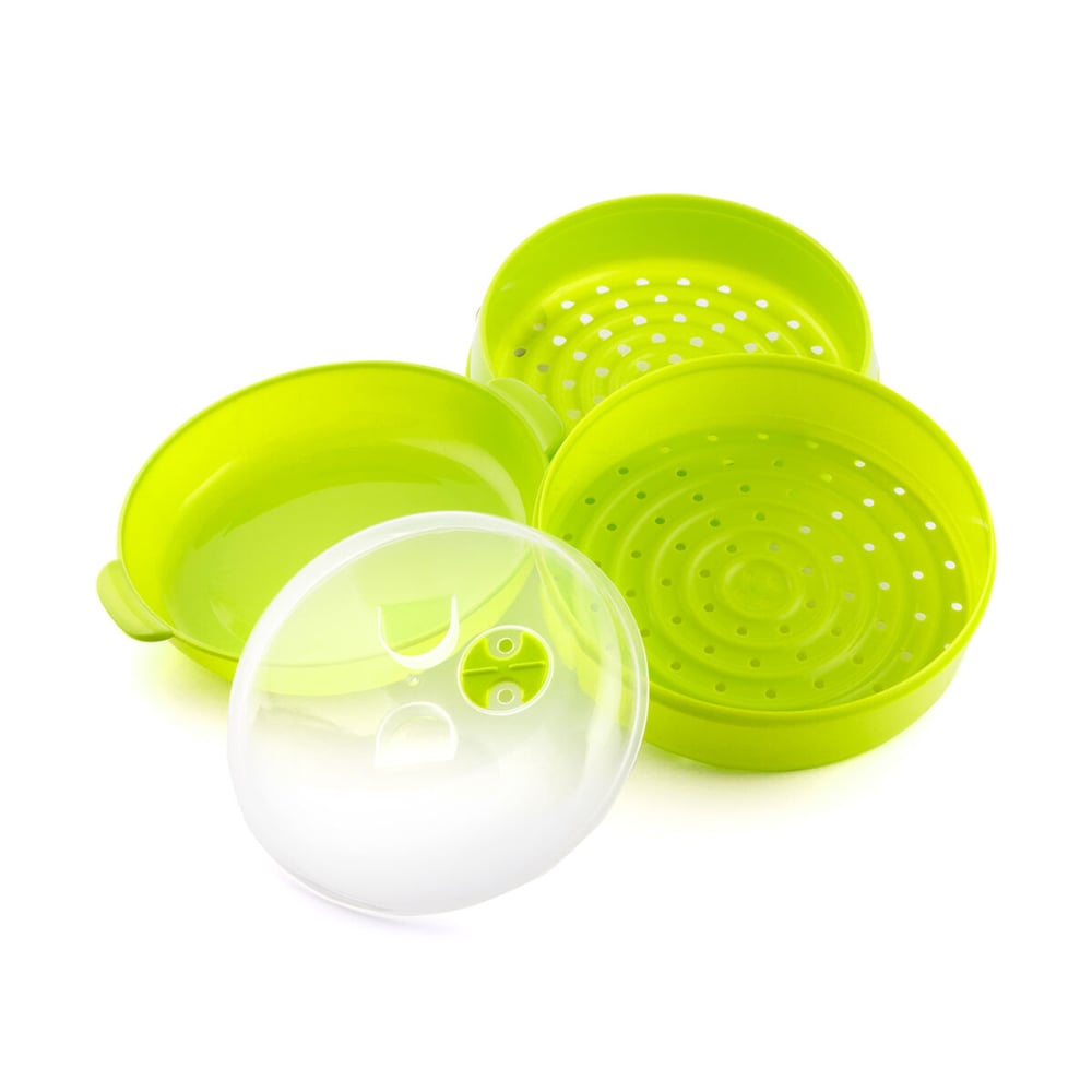 InnovaGoods Microwave Double Steamer Codowave