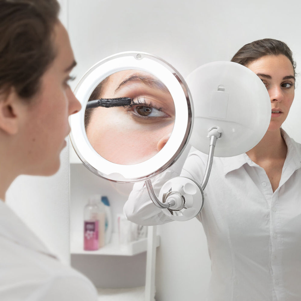 InnovaGoods Led Magnifying Mirror With Flexible Arm And Suction Pad Mizoom  Buy in Lebanon
