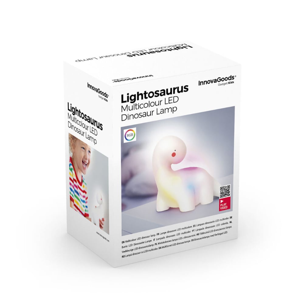 InnovaGoods Dinosaur Multicolour Led Lamp Lightosaurus  Buy in Lebanon