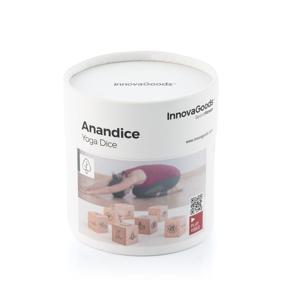 InnovaGoods Yoga Dice Game Anandice 7 Pieces  Buy in Lebanon