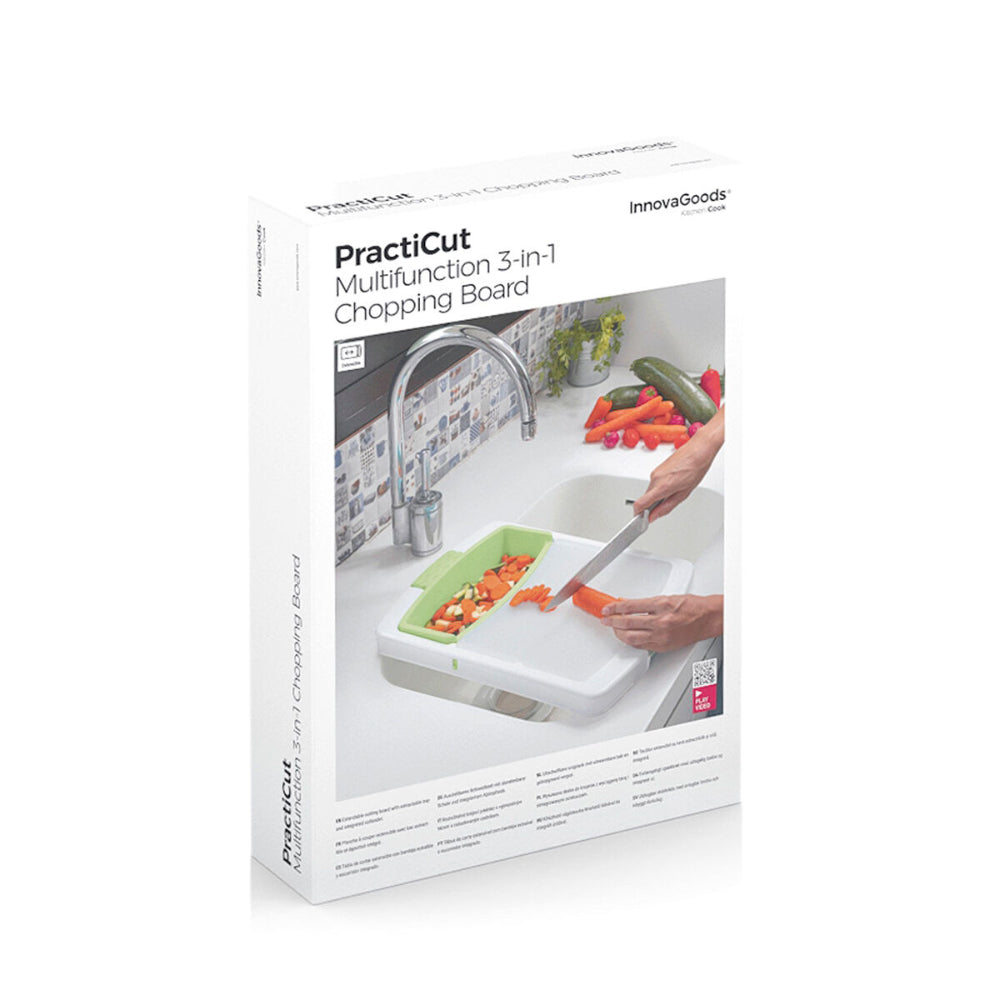 InnovaGoods Extendable 3-In-1 Cutting Board With Tray, Container And  Buy in Lebanon