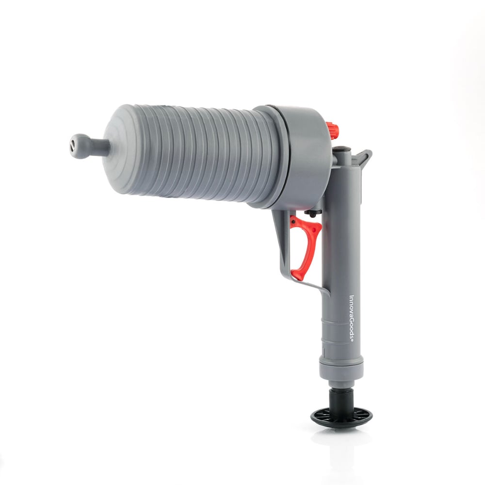 InnovaGoods Universal Compressed Air Unblocking Gun With Adaptors Klingun