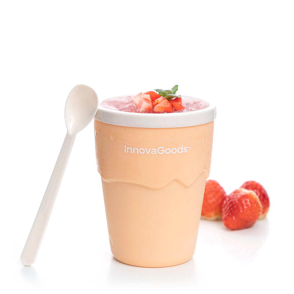 InnovaGoods Cup For Making Ice Creams And Slushies With Recipes Frulsh