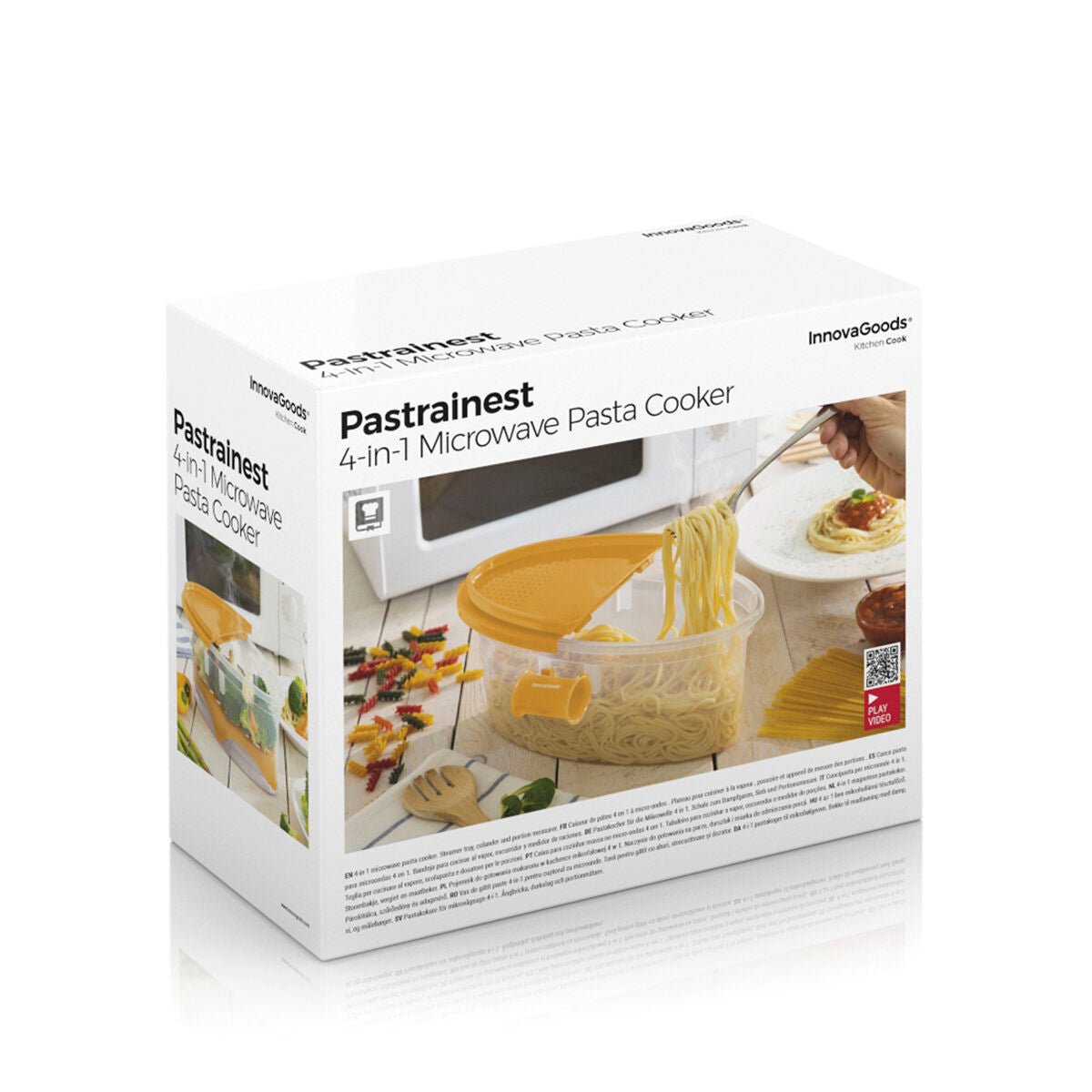 InnovaGoods 4-in-1 Microwave Pasta Cooker with Accessories and Recipes  Buy in Lebanon