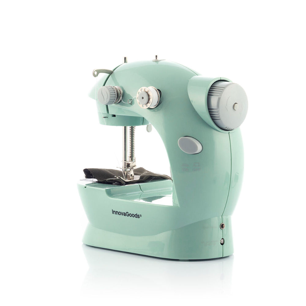 InnovaGoods Mini Portable Sewing Machine With Led, Thread Cutter And
