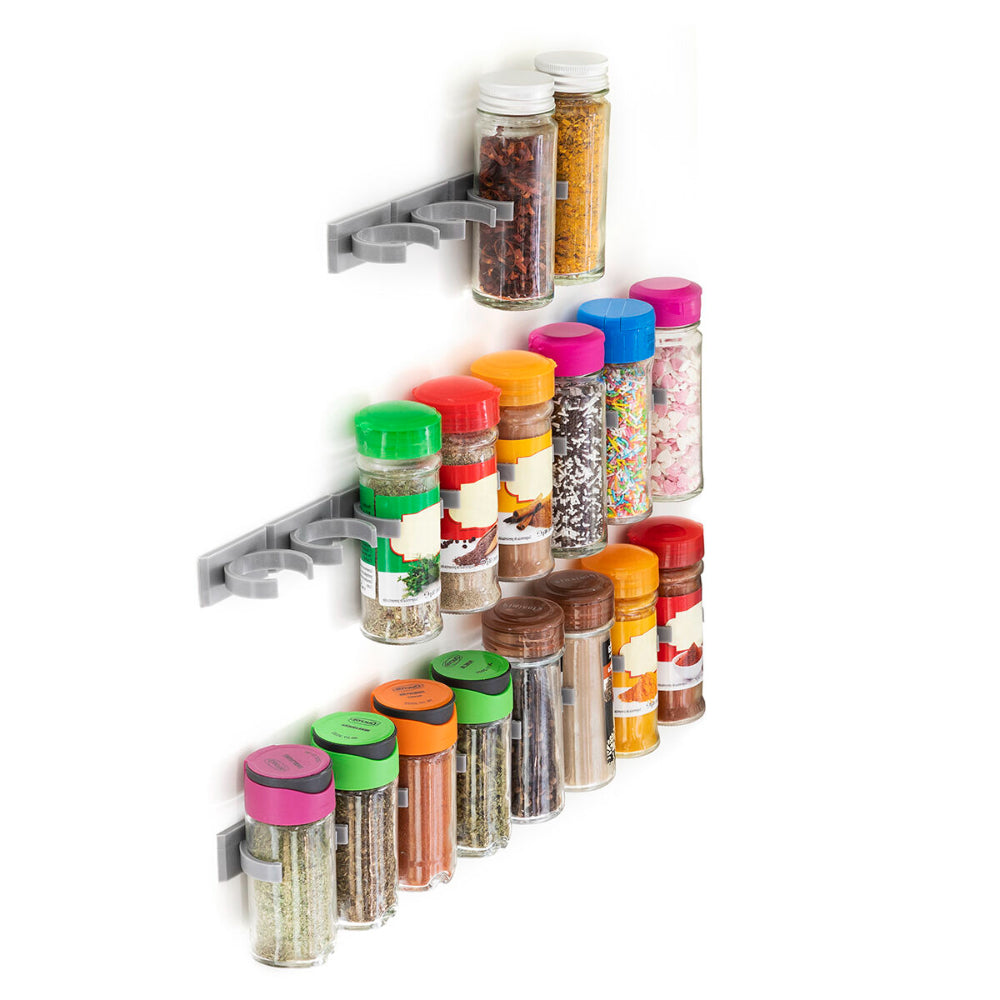 InnovaGoods Adhesive And Divisible Spice Organiser Jarlock X20  Buy in Lebanon