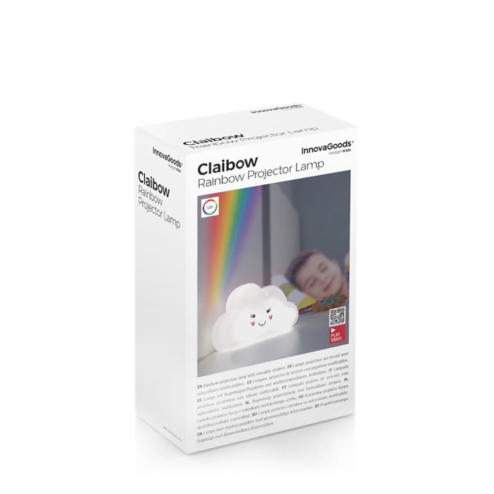 InnovaGoods Lamp With Rainbow Projector And Stickers Claibow  Buy in Lebanon