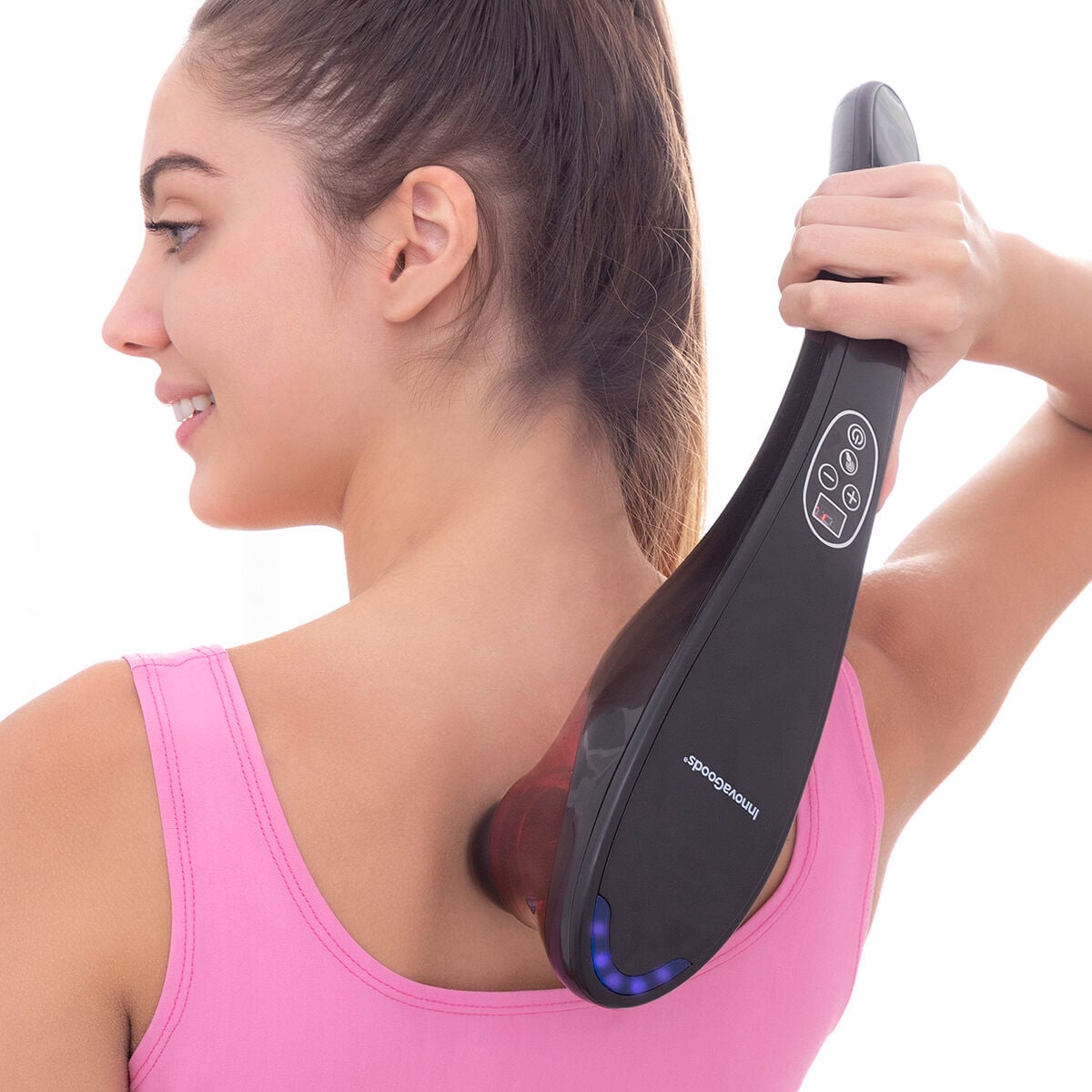 InnovaGoods Rechargeable Handheld Massager Masfin