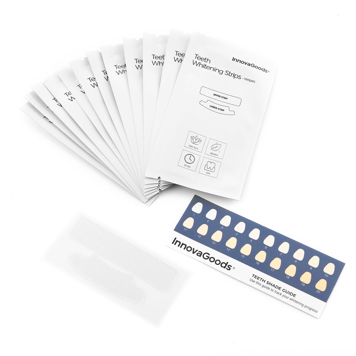 InnovaGoods Teeth Whitening Strips Wripes  Buy in Lebanon