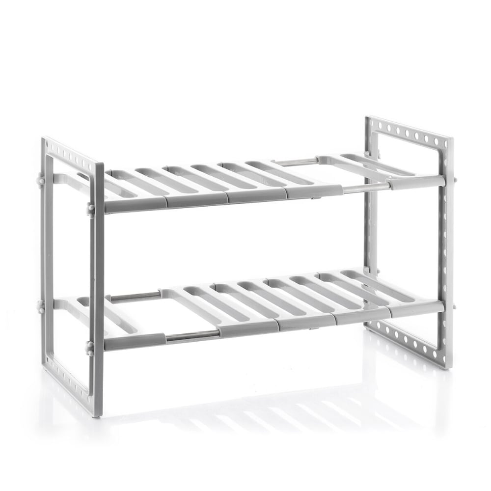 InnovaGoods Extendable Under-Sink Shelf Unit Shibblek 2 Shelves