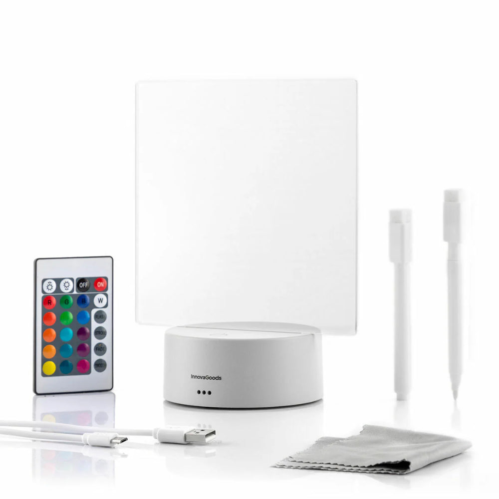 Innovagoods LED Note and Message Board Lemo