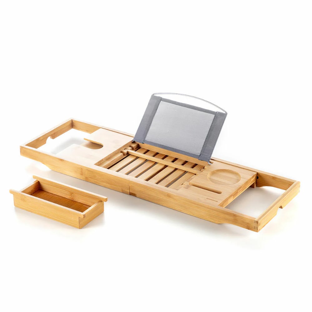 Innovagoods Extendable Bamboo Bath Tray Trayth