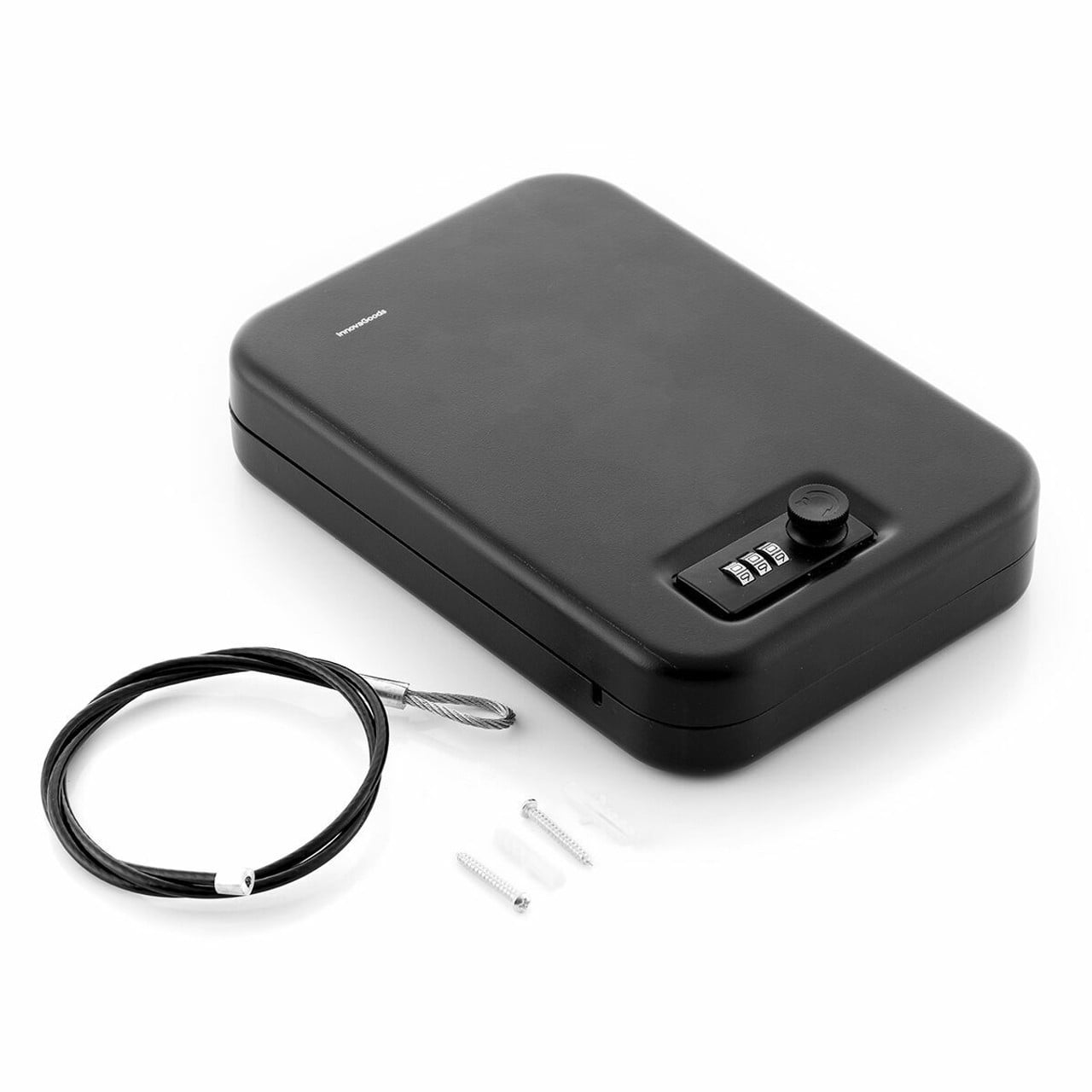 InnovaGoods Portable Safe Box with Security Cable Prisaven