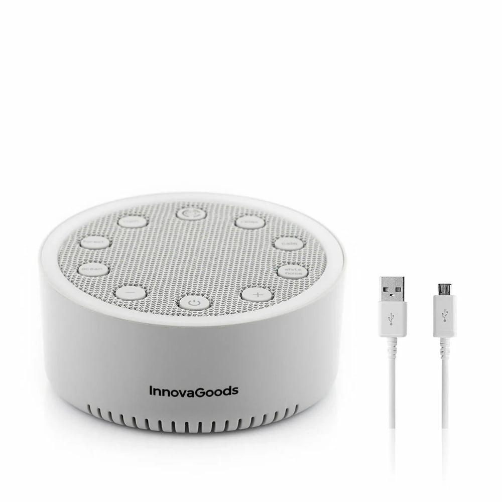 InnovaGoods White Noise Sleeping Machine Slewel
