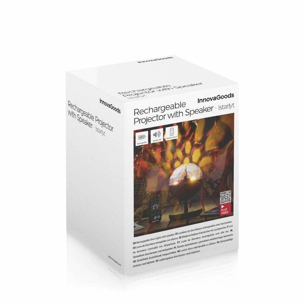 InnovaGoods Rechargeable Led Projector With Speaker Istarlyt  Buy in Lebanon