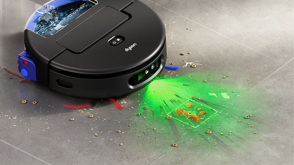 Dyson Spot+Scrub AI Robot Vacuum Cleaner 18000Pa Wet Dry Cyclonic Dock Bin