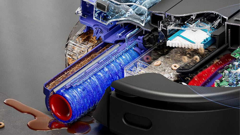Dyson Spot+Scrub AI Robot Vacuum Cleaner 18000Pa Wet Dry Cyclonic Dock Bin
