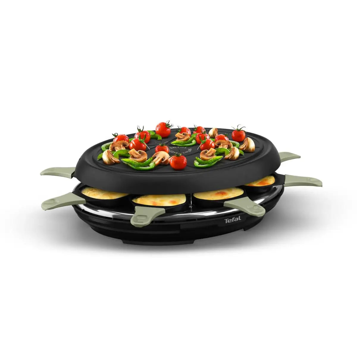 Tefal RE31E810 Raclette Neo Eco - 8 Person Grill & Cheese Melter