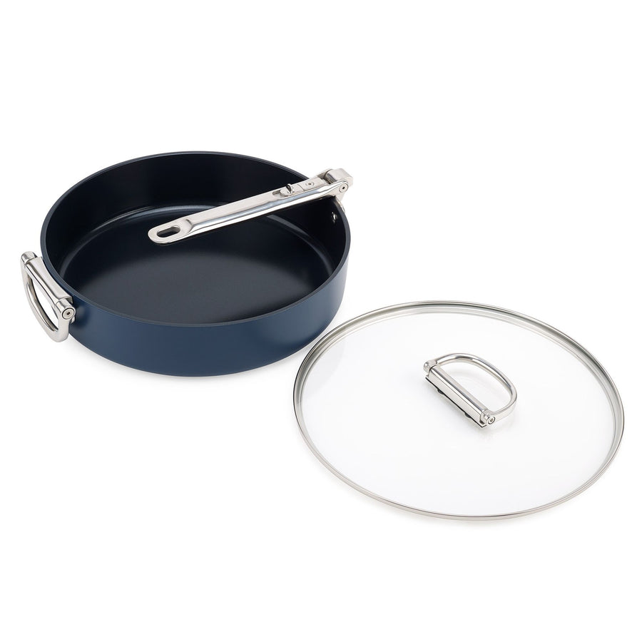 Joseph Joseph Space 28cm Frying Pan with Lid – Midnight Blue