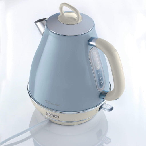 Ariete Vintage Electric Kettle 1.7L 2000W Retro Stainless Steel Boiler