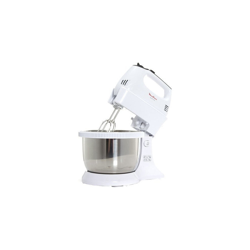 Moulinex HM3121B1 hand mixer with stand bowl