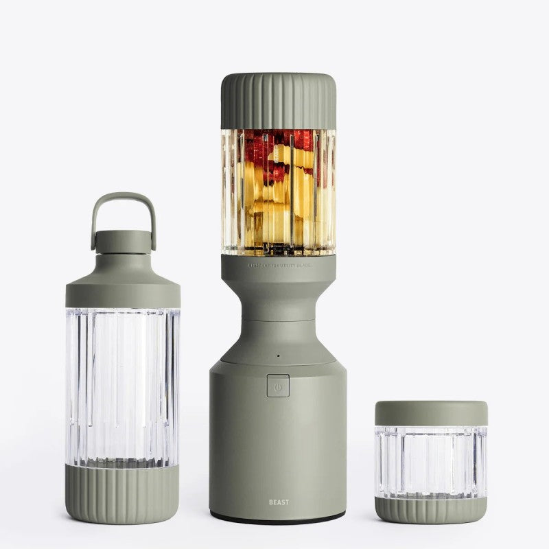 Beast Mega 1200 Plus Full Size Blender 1200W 3 Vessels Sage B12MH SG EU
