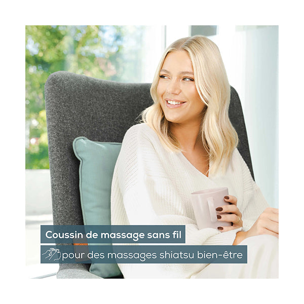 Beurer Mg 139 Battery Massage Pillow With Heat Function - 10248 - Mint