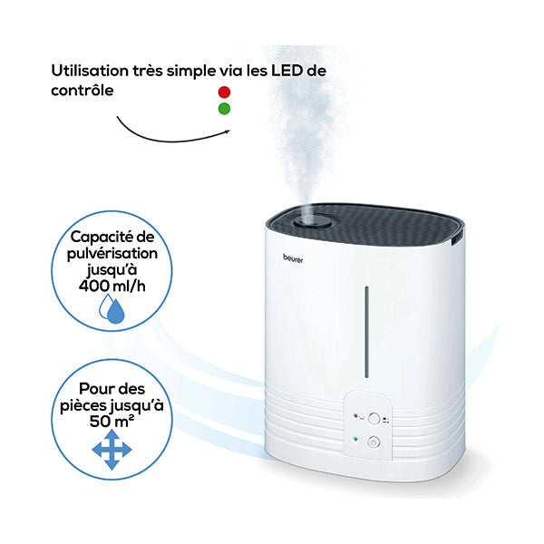 Beurer, Lb 55 Humidifier - 68605 - White