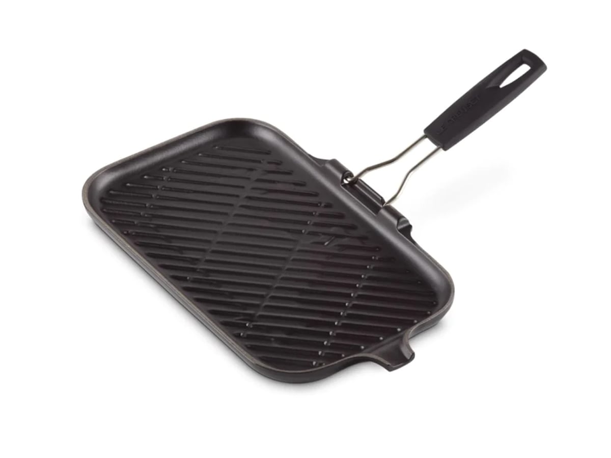 Le Creuset Rectangular Grill 36x20cm Matte Black