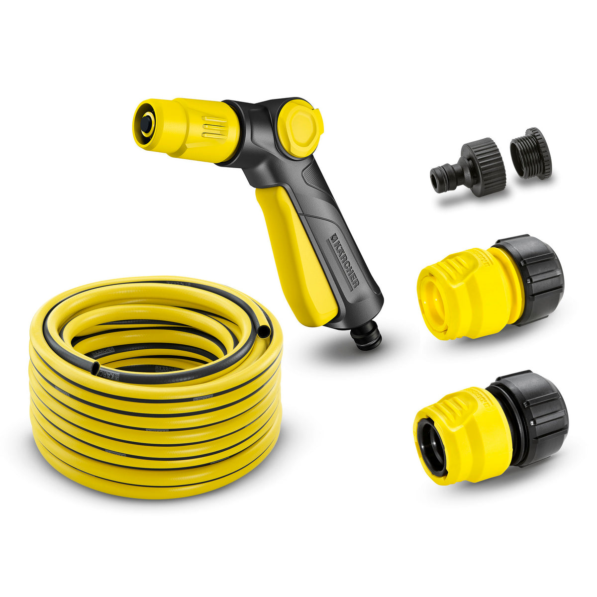 Karcher Garden Hose Set – 20m, 1/2" with Spray Gun