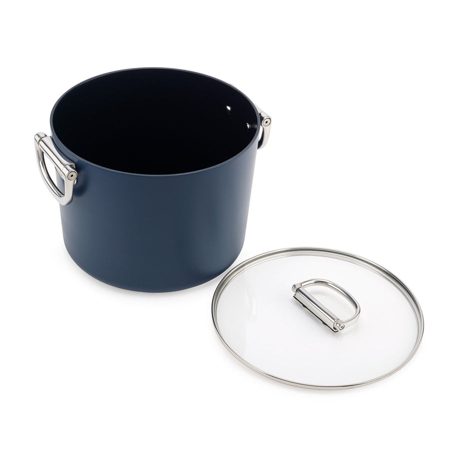 Joseph Joseph Space Cookware – 25cm Folding Stock Pot (8.04L) – Midnight Blue