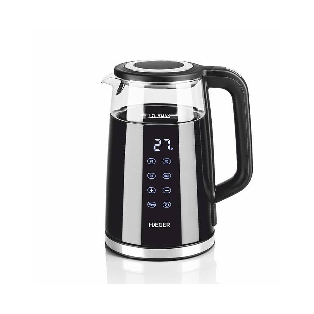 Haeger, Digiglass Electric Kettle, 1.7L – 2200W, Ek-Dig.028A