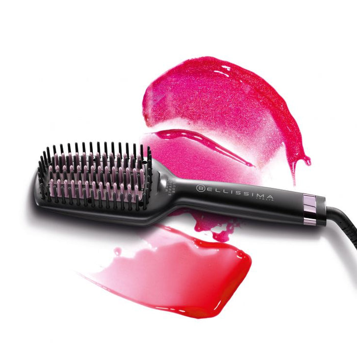 Bellissima 11508X Straight Brush,Ion Tech,Gloss Ceramic ,Led , 200°C