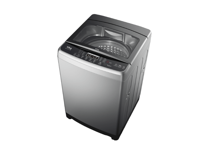 Tcl Washer 12 Kg Top Load With Pump Grey