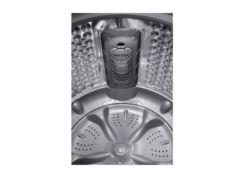 Tcl Washer 12 Kg Top Load With Pump Grey