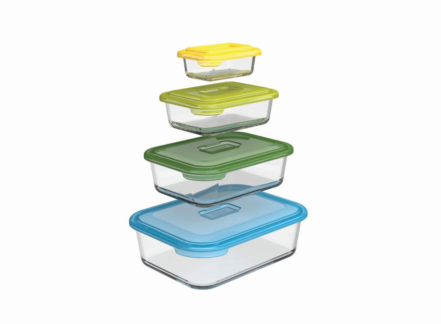 Joseph Joseph Nest™ Glass Food Container Set – 4 Piece