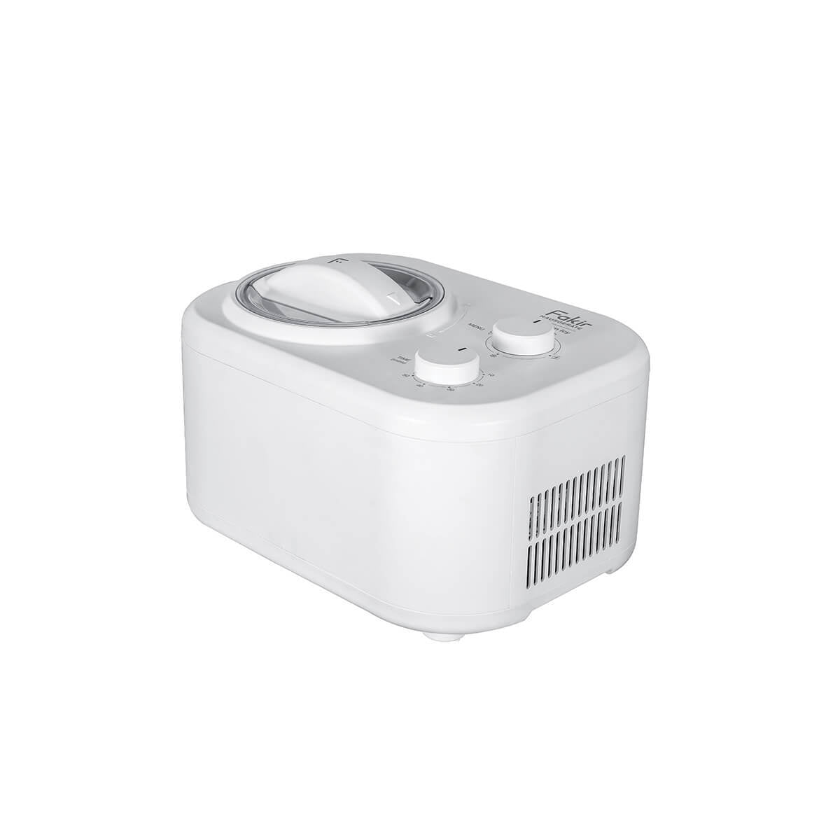 Fakir Premium Icy Ice Cream Maker White 100W Compressor 1L Stainless