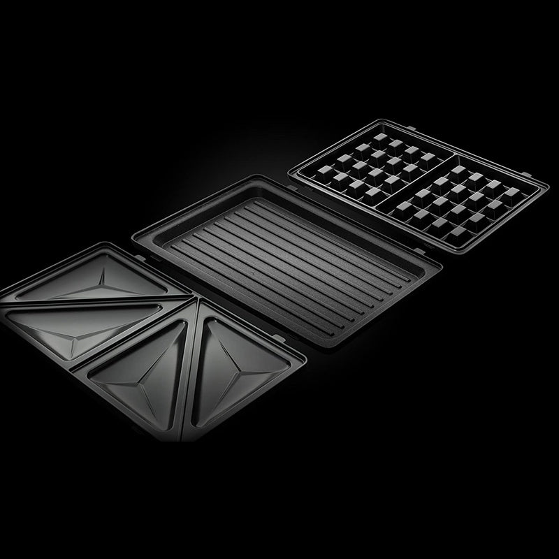 Russell Hobbs 3-In-1 Sandwich/Panini And Waffle Maker, 760 W