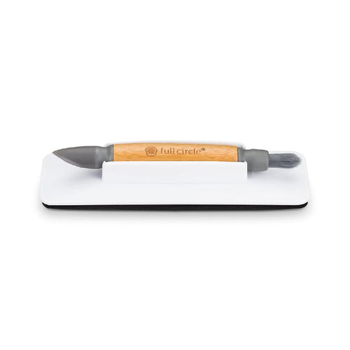 Full Circle Control Alt 3-in-1 Electronic Cleaning Brush and Bamboo