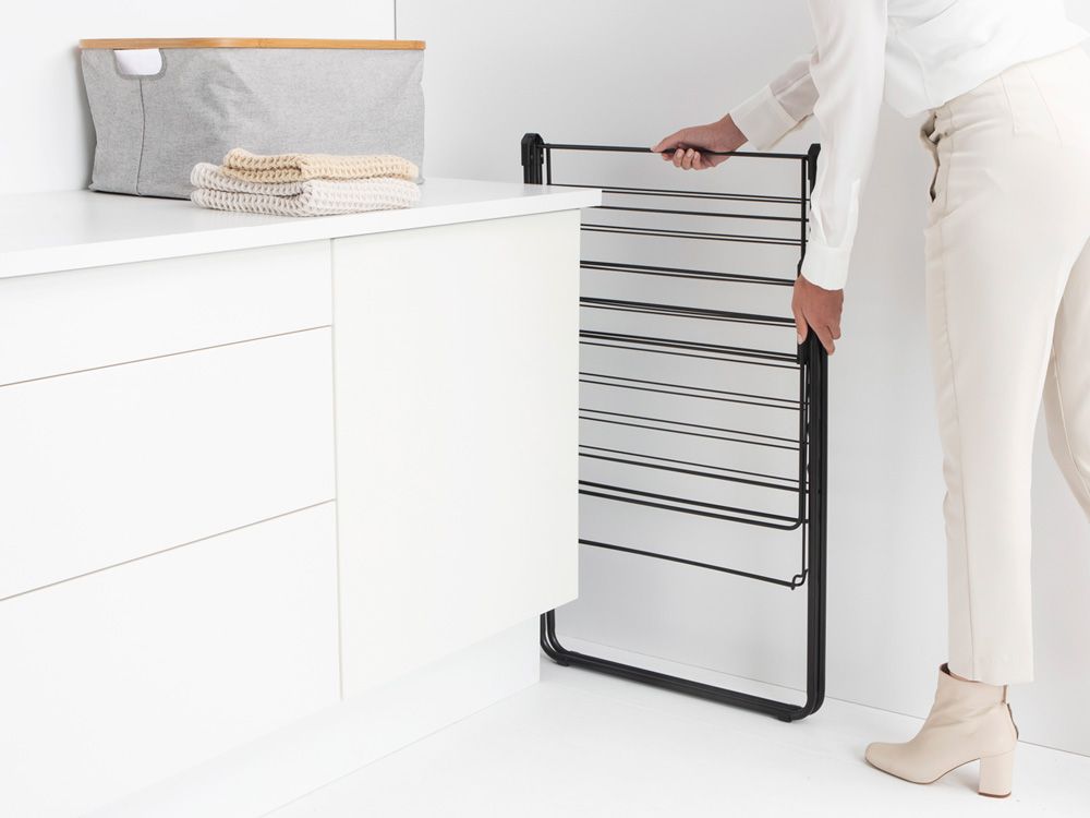 Brabantia HangOn Drying Rack 20m – Matt Black