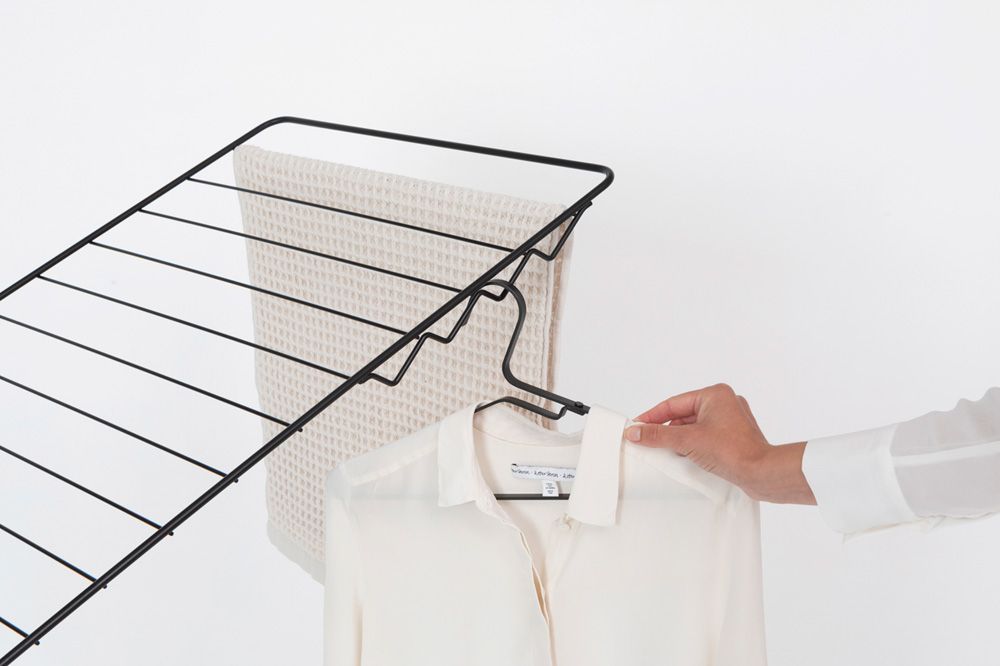 Brabantia HangOn Drying Rack 25m – Matt Black