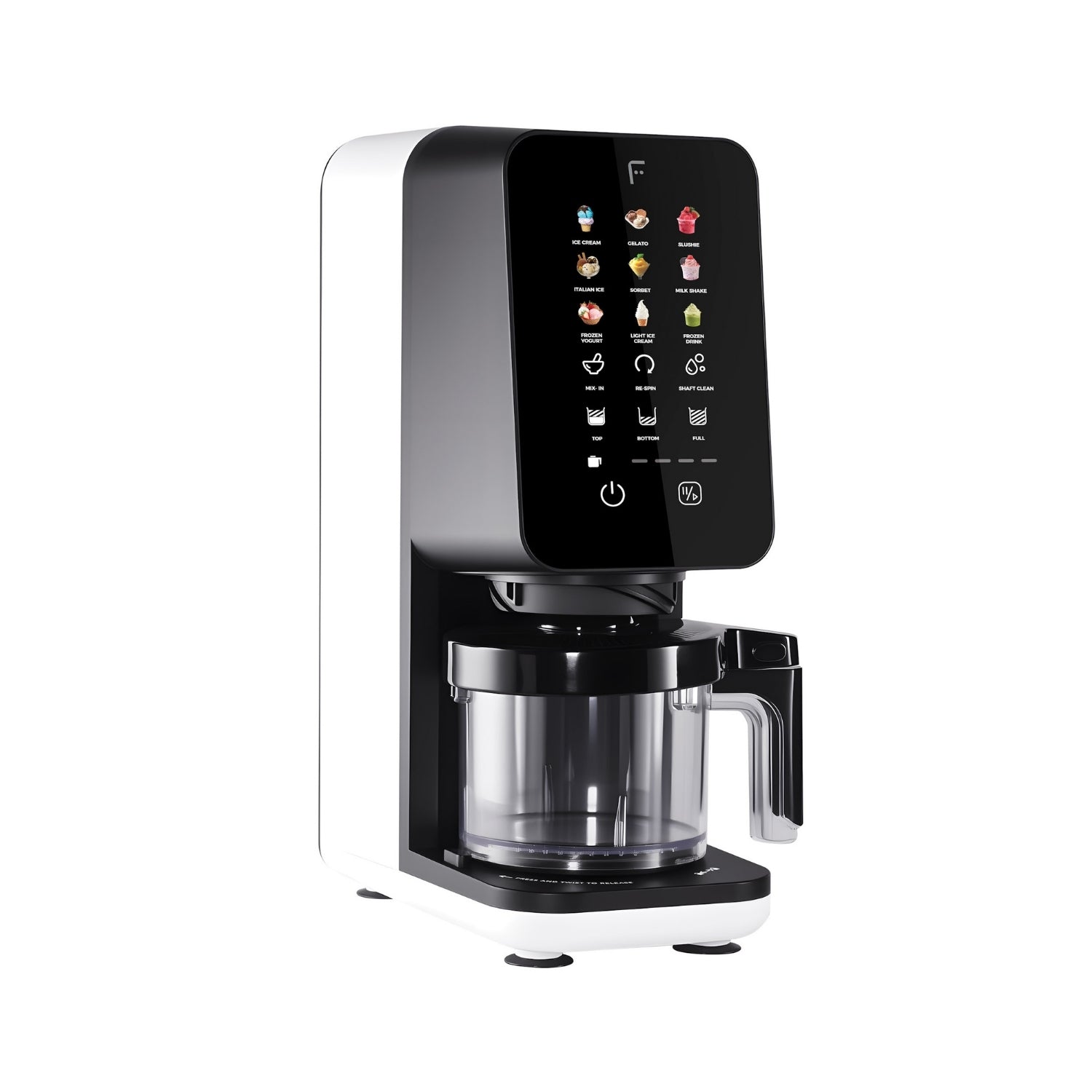 Fakir IceSense Ice Cream Maker 700W 2500RPM 12Program 3x450ml