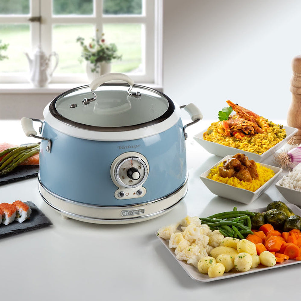Ariete Vintage Rice & Slow Cooker Steam Cooking 700W
