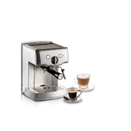 Ariete Metal Espresso Maker 15 Bar 1000W Coffee Machine Stainless Steel Gray