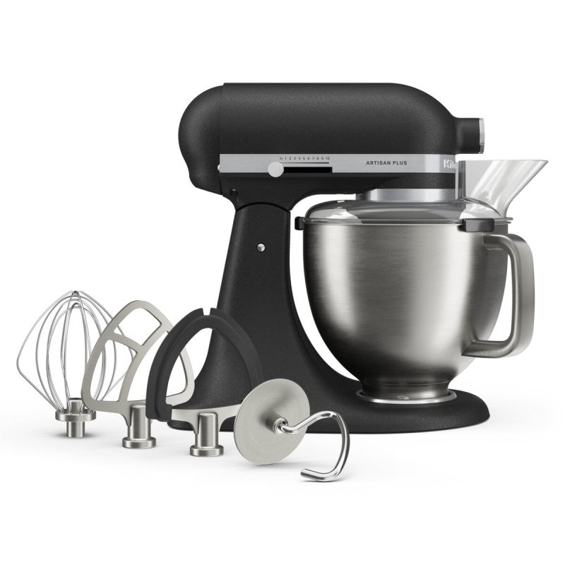 KitchenAid Artisan Plus 4.7L Tilt-Head Stand Mixer Cast Iron Black