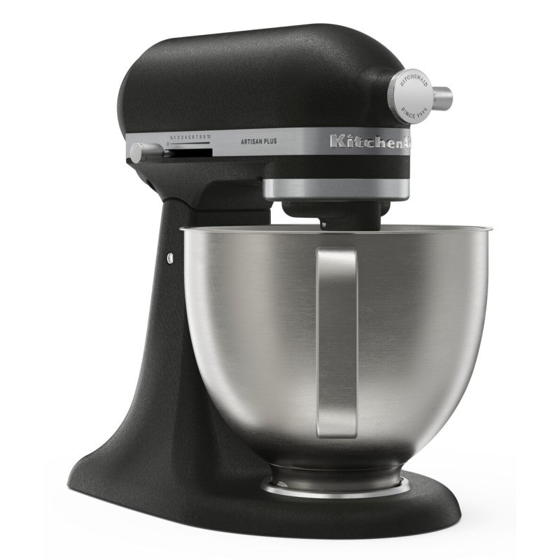 KitchenAid Artisan Plus 4.7L Tilt-Head Stand Mixer Cast Iron Black