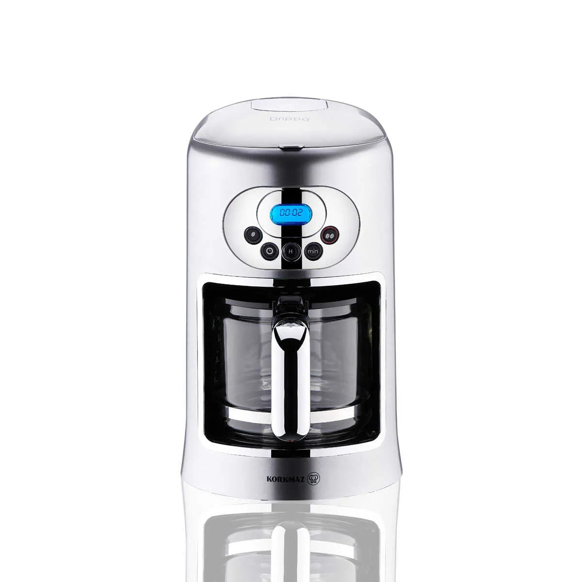 Korkmaz Drippa Lcd Inox Filter Coffee Machine
