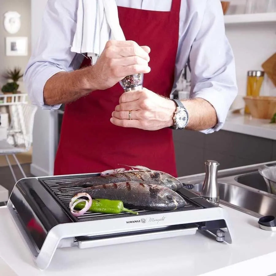 Korkmaz Mangalet Black Granite Bbq